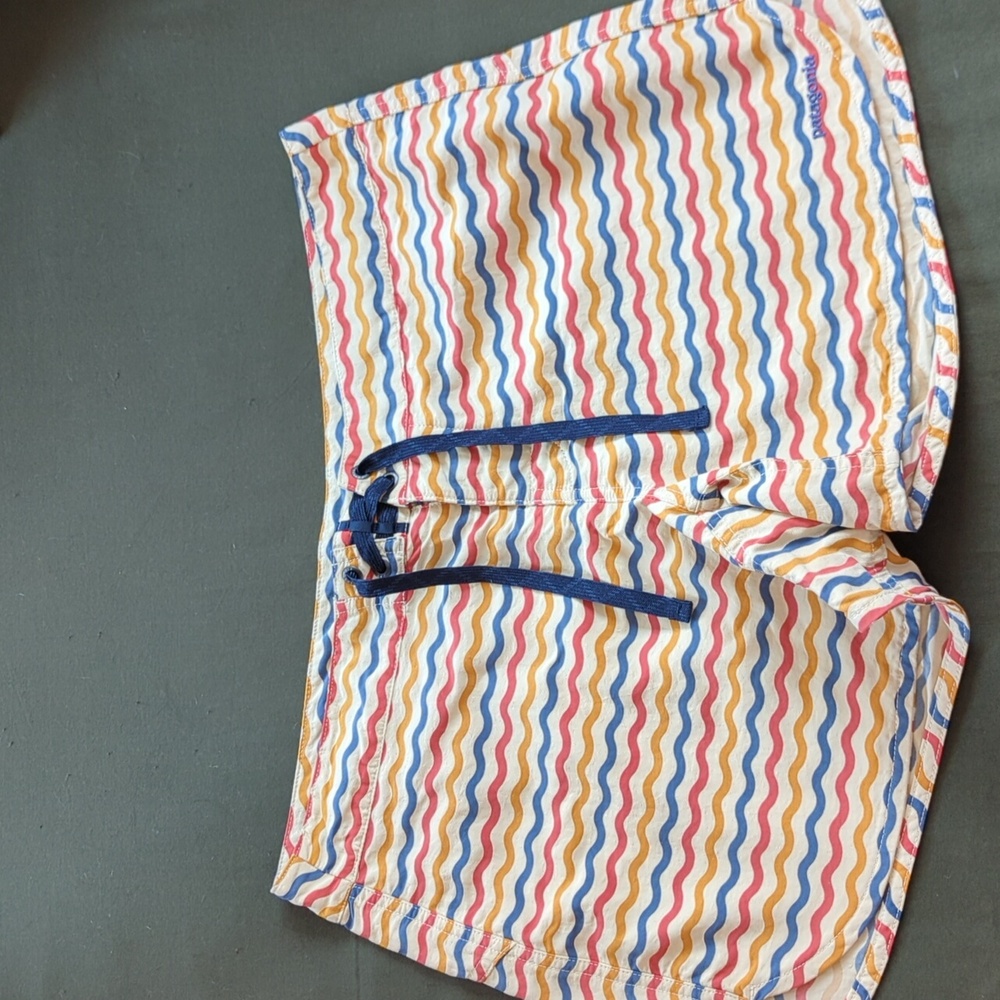 Patagonia Multicolor Wave Pattern Women's Shorts